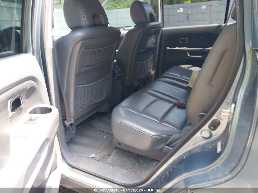 2006 Honda Pilot Ex-L VIN: 2HKYF18646H565119 Lot: 39890319