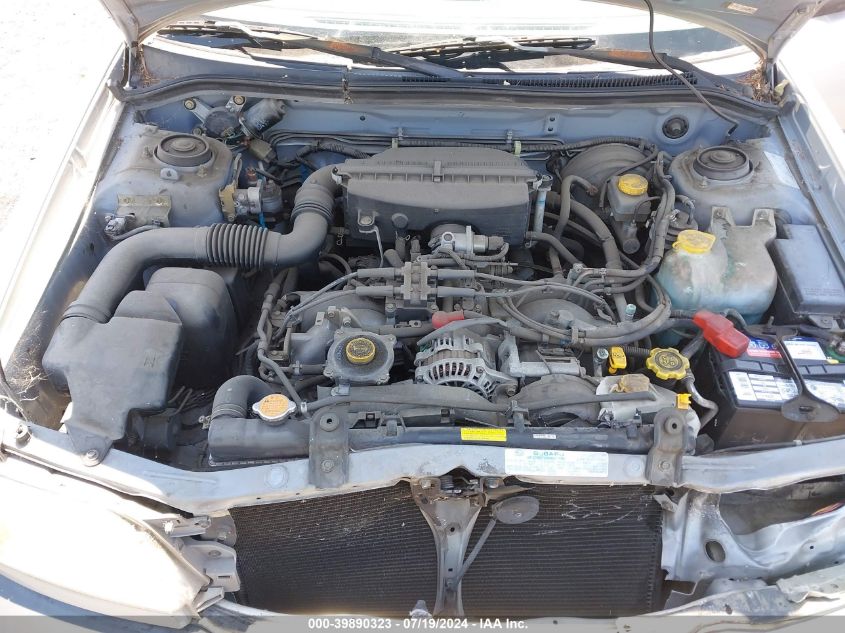 2001 Subaru Forester L VIN: JF1SF63521H727425 Lot: 39890323