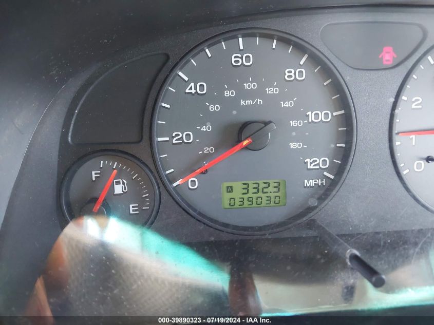 2001 Subaru Forester L VIN: JF1SF63521H727425 Lot: 39890323