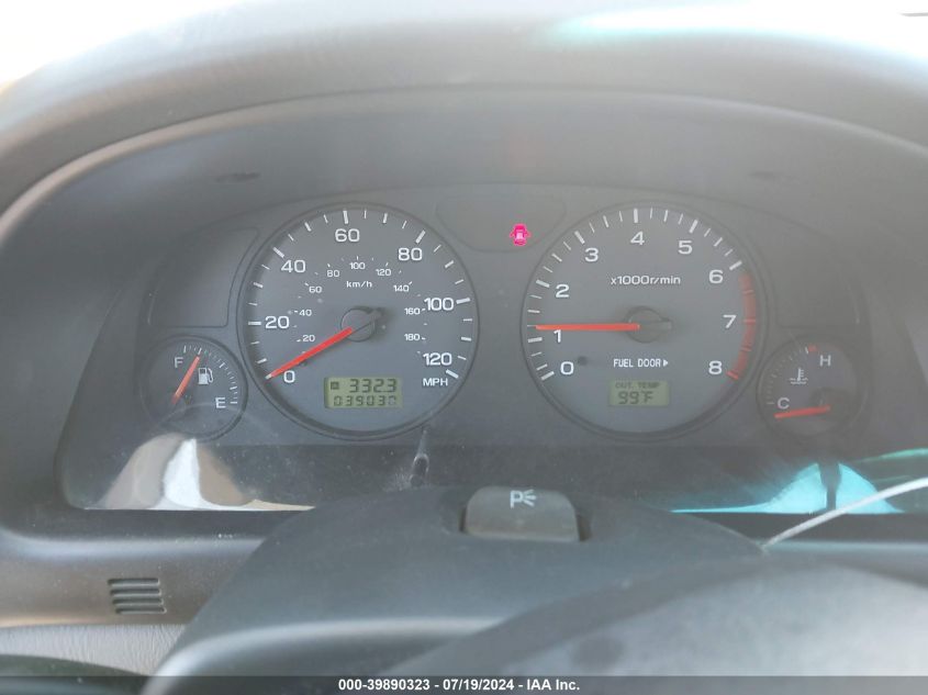 2001 Subaru Forester L VIN: JF1SF63521H727425 Lot: 39890323