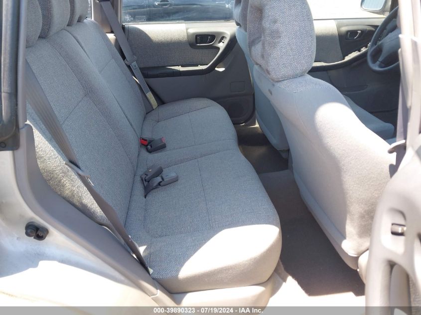 2001 Subaru Forester L VIN: JF1SF63521H727425 Lot: 39890323