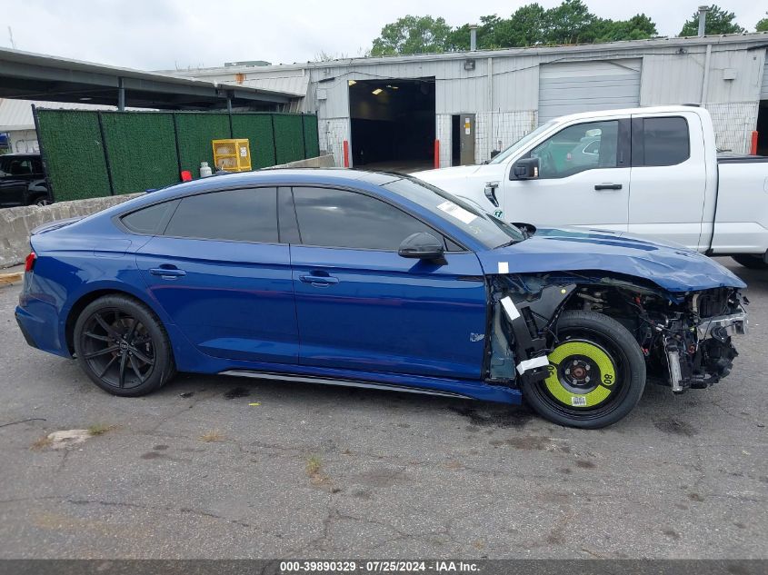 2023 Audi Rs 5 Sportback Tfsi Quattro Tiptronic VIN: WUAAWCF55PA903730 Lot: 39890329