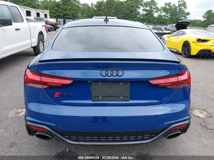 2023 Audi Rs 5 Sportback Tfsi Quattro Tiptronic VIN: WUAAWCF55PA903730 Lot: 39890329