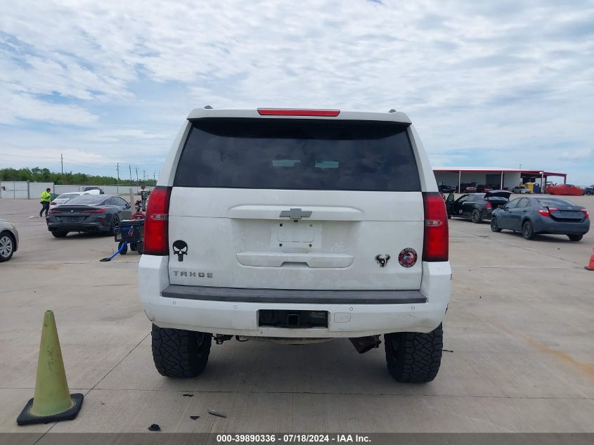 2015 Chevrolet Tahoe Lt VIN: 1GNSKBKC8FR120291 Lot: 39890336