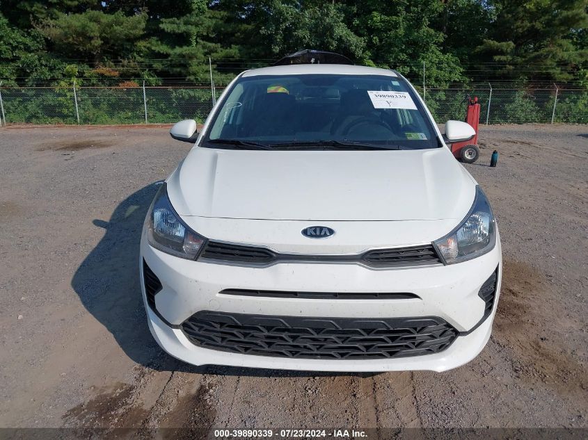 2021 Kia Rio Lx/S VIN: 3KPA24AD6ME392194 Lot: 39890339