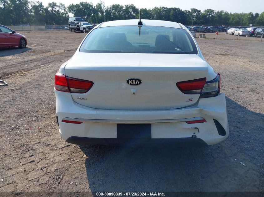 2021 Kia Rio Lx/S VIN: 3KPA24AD6ME392194 Lot: 39890339