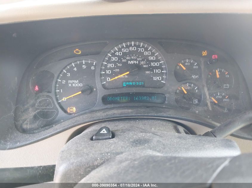 2004 Chevrolet Tahoe Lt VIN: 1GNEK13T44J162300 Lot: 39890354