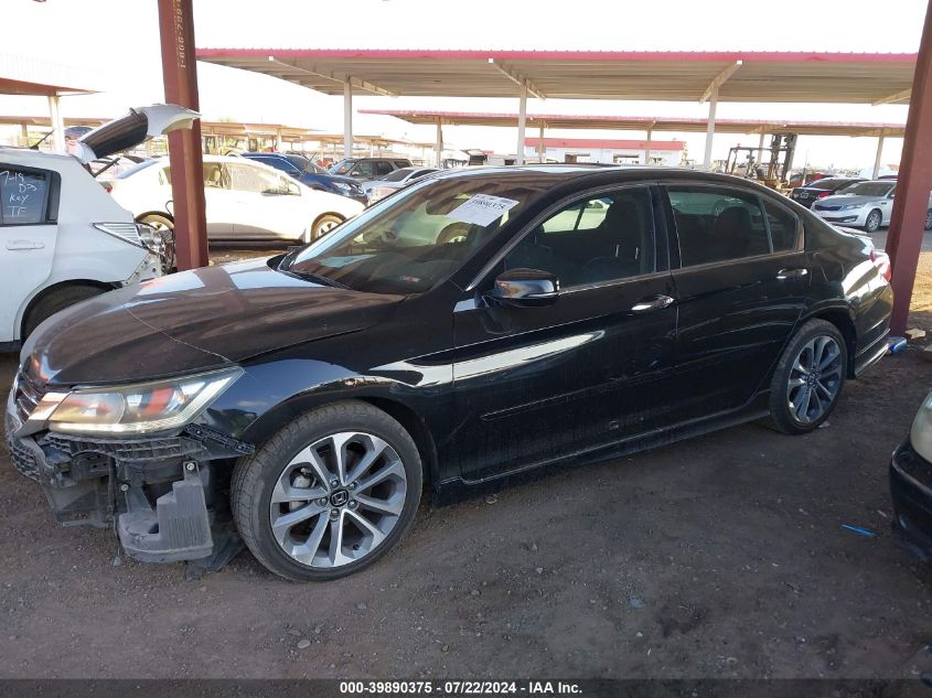 1HGCR3F83FA005456 2015 Honda Accord Ex-L V-6