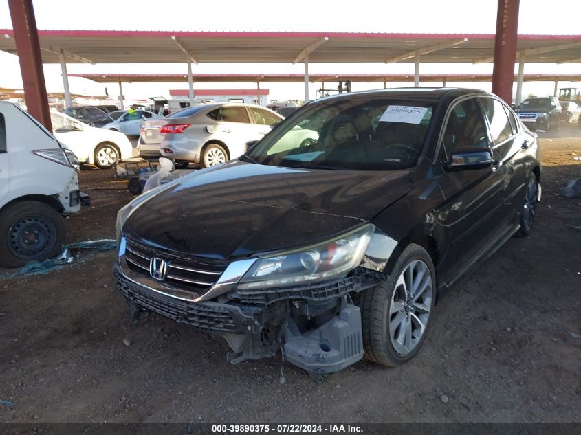 2015 Honda Accord Ex-L V-6 VIN: 1HGCR3F83FA005456 Lot: 39890375