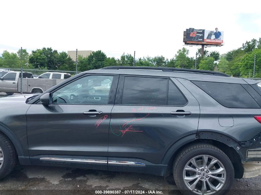 2020 Ford Explorer Xlt VIN: 1FMSK7DH4LGB63673 Lot: 39890387