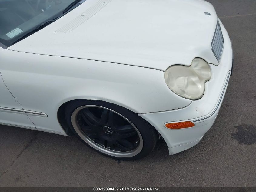 2003 Mercedes-Benz C 240 VIN: WDBRF61J63F417753 Lot: 39890402