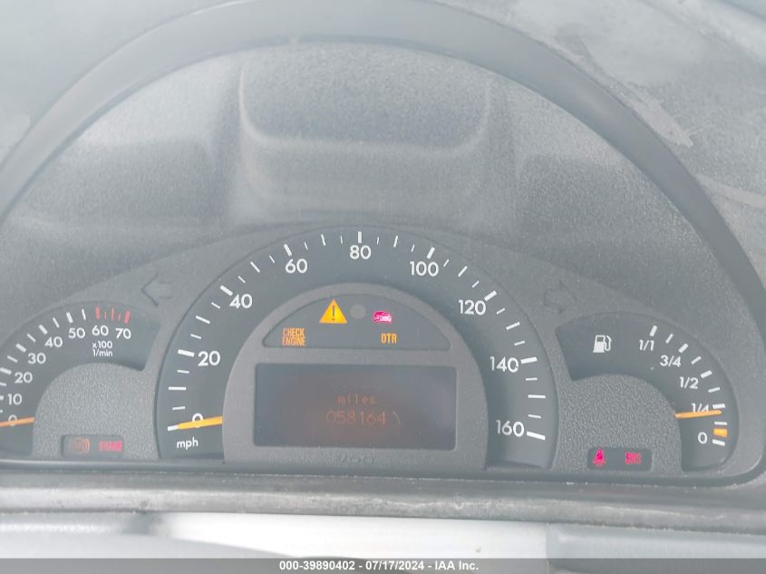 2003 Mercedes-Benz C 240 VIN: WDBRF61J63F417753 Lot: 39890402