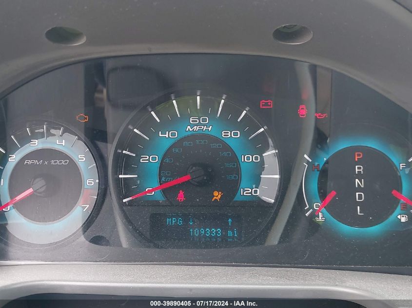 2010 Ford Fusion Sel VIN: 3FAHP0JA5AR249195 Lot: 39890405