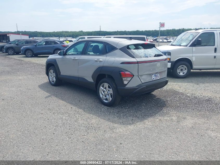 2024 Hyundai Kona Se VIN: KM8HACAB6RU156255 Lot: 39890422