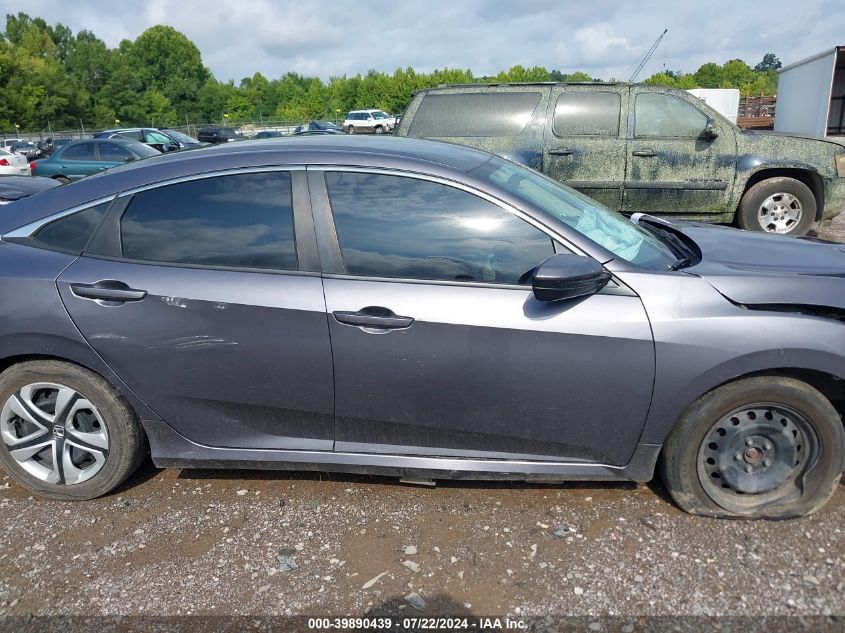 2018 Honda Civic Lx VIN: 19XFC2F55JE011438 Lot: 39890439