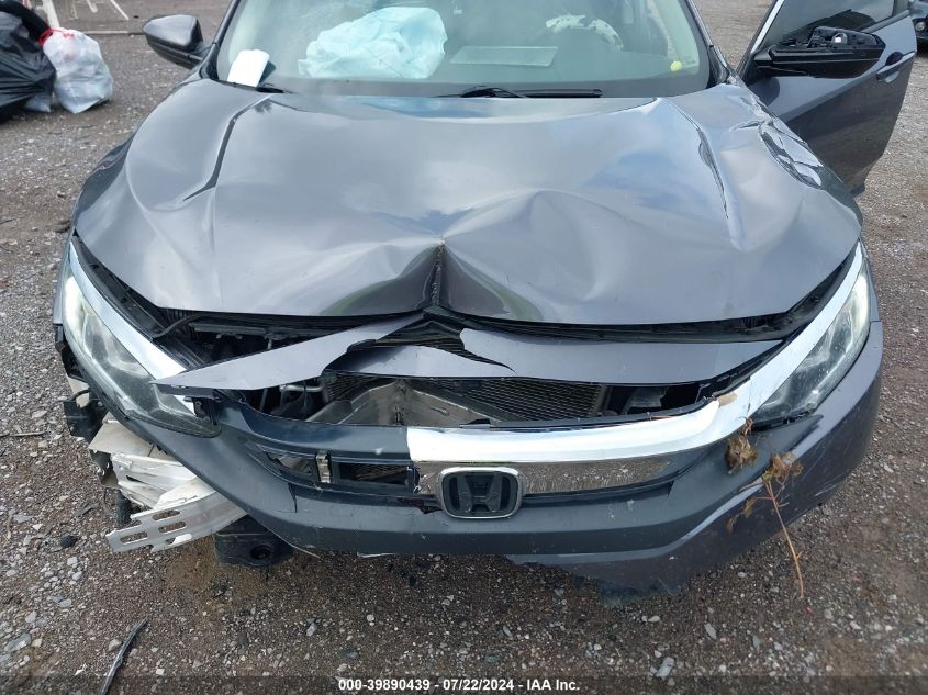 2018 Honda Civic Lx VIN: 19XFC2F55JE011438 Lot: 39890439