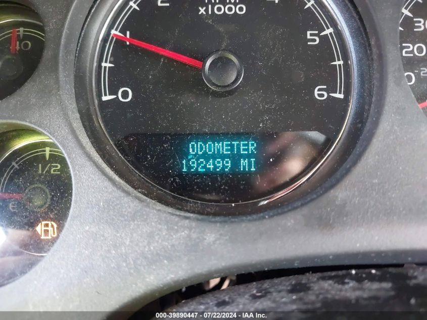 2007 Chevrolet Suburban 1500 Lt VIN: 3GNFC16097G188691 Lot: 39890447