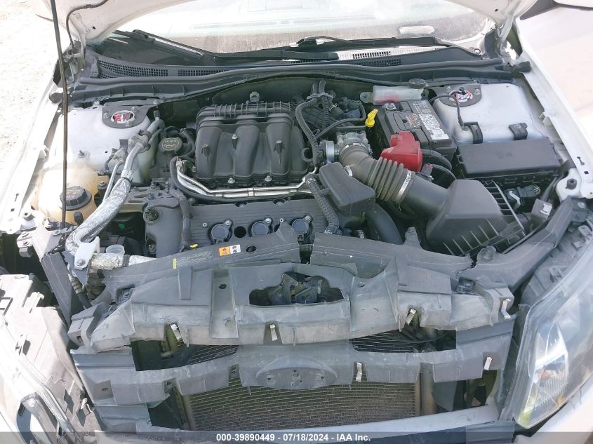 2012 Ford Fusion Sel VIN: 3FAHP0JG9CR375423 Lot: 39890449