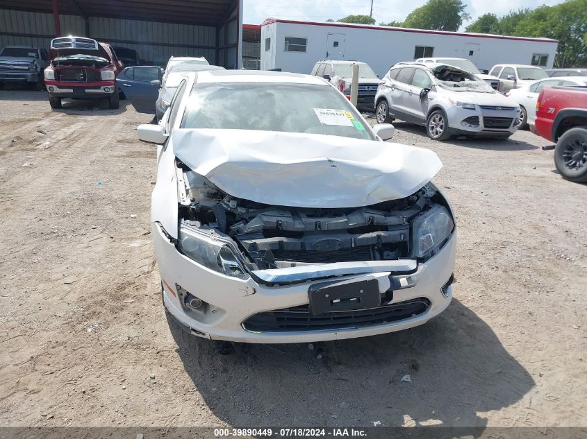 2012 Ford Fusion Sel VIN: 3FAHP0JG9CR375423 Lot: 39890449