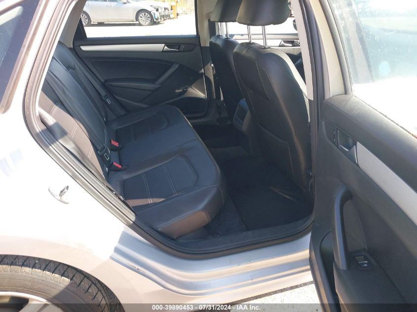 2012 Volkswagen Passat 2.5L Se VIN: 1VWBP7A32CC051652 Lot: 39890453