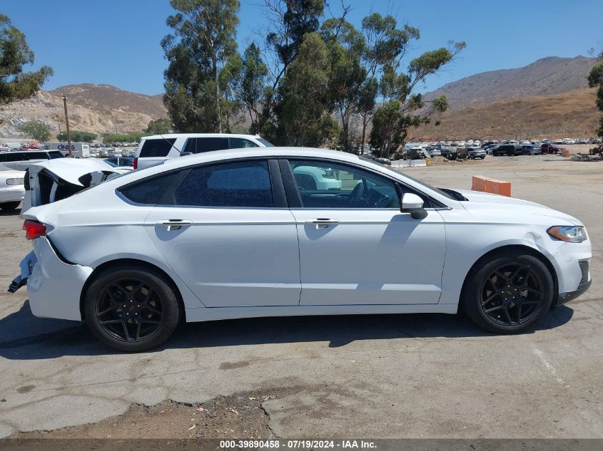 2019 Ford Fusion S VIN: 3FA6P0G76KR175225 Lot: 39890458