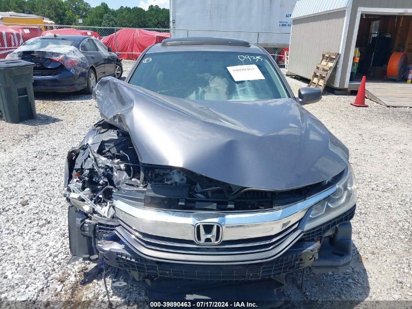 2016 Honda Accord Ex-L VIN: 1HGCR2F87GA000935 Lot: 39890463