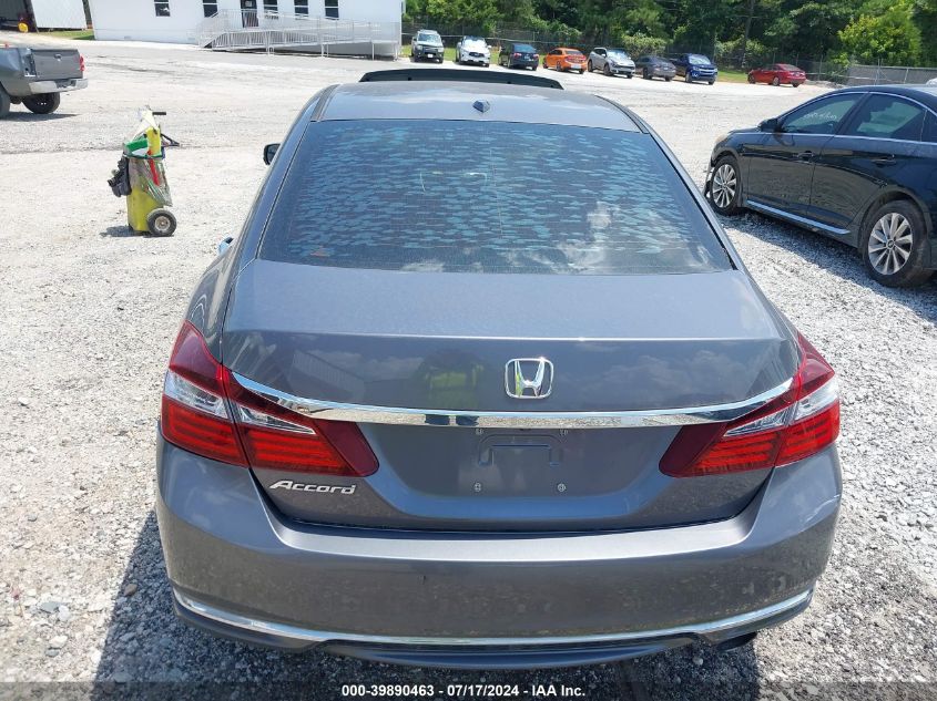 2016 Honda Accord Ex-L VIN: 1HGCR2F87GA000935 Lot: 39890463