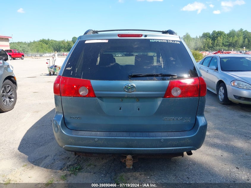 2008 Toyota Sienna Xle VIN: 5TDBK22C78S017733 Lot: 39890466