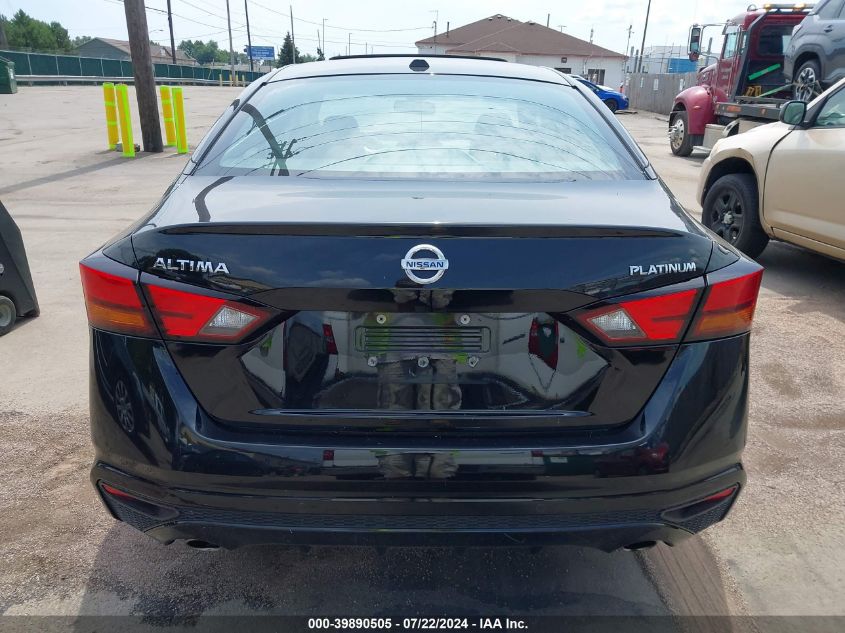 2019 Nissan Altima 2.5 Platinum VIN: 1N4BL4FV7KC105331 Lot: 39890505