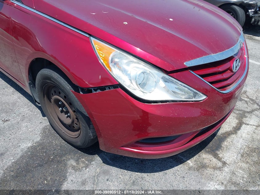 2012 Hyundai Sonata Gls VIN: 5NPEB4AC6CH336811 Lot: 39890512