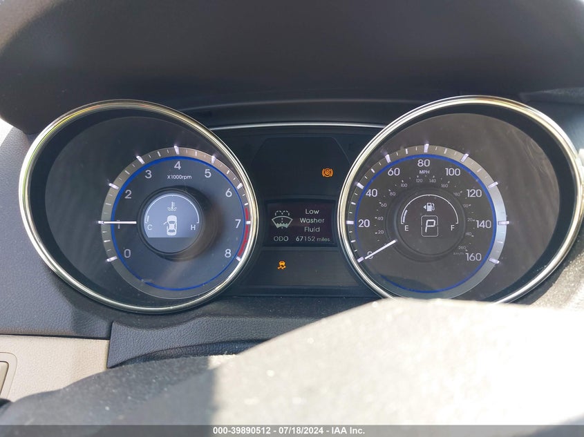 2012 Hyundai Sonata Gls VIN: 5NPEB4AC6CH336811 Lot: 39890512