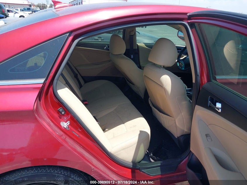 2012 Hyundai Sonata Gls VIN: 5NPEB4AC6CH336811 Lot: 39890512