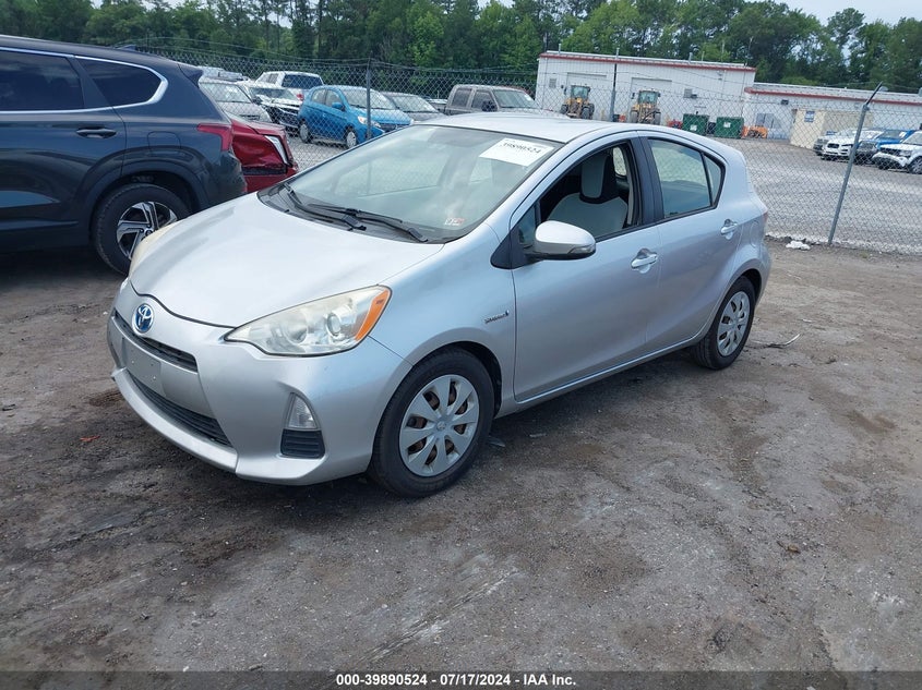2012 Toyota Prius C One VIN: JTDKDTB34C1516141 Lot: 39890524