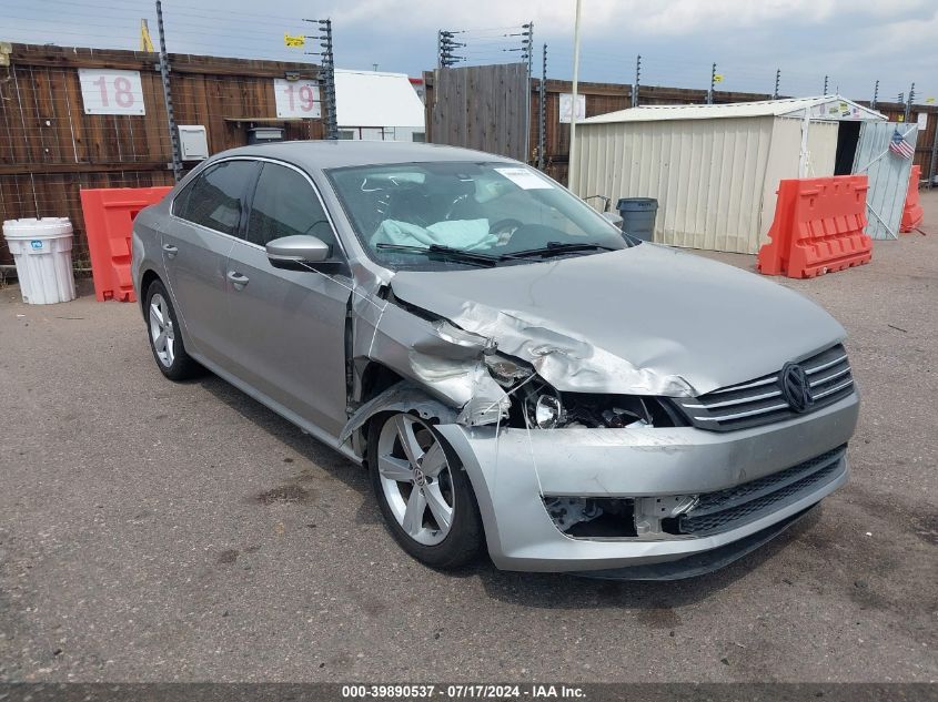 2014 Volkswagen Passat 1.8T Wolfsburg Edition VIN: 1VWAS7A31EC060890 Lot: 39890537