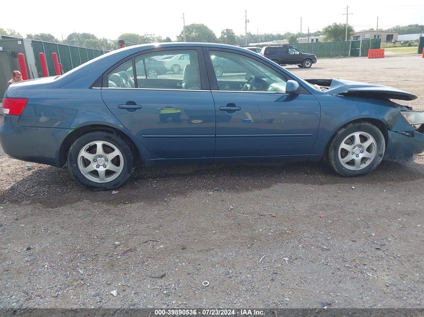 2006 Hyundai Sonata Gls V6/Lx V6 VIN: 5NPEU46F96H102907 Lot: 39890536