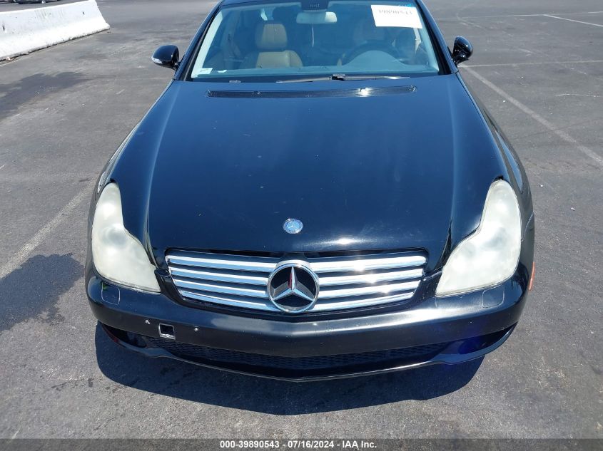 2007 Mercedes-Benz Cls 550 VIN: WDDDJ72X47A104874 Lot: 39890543