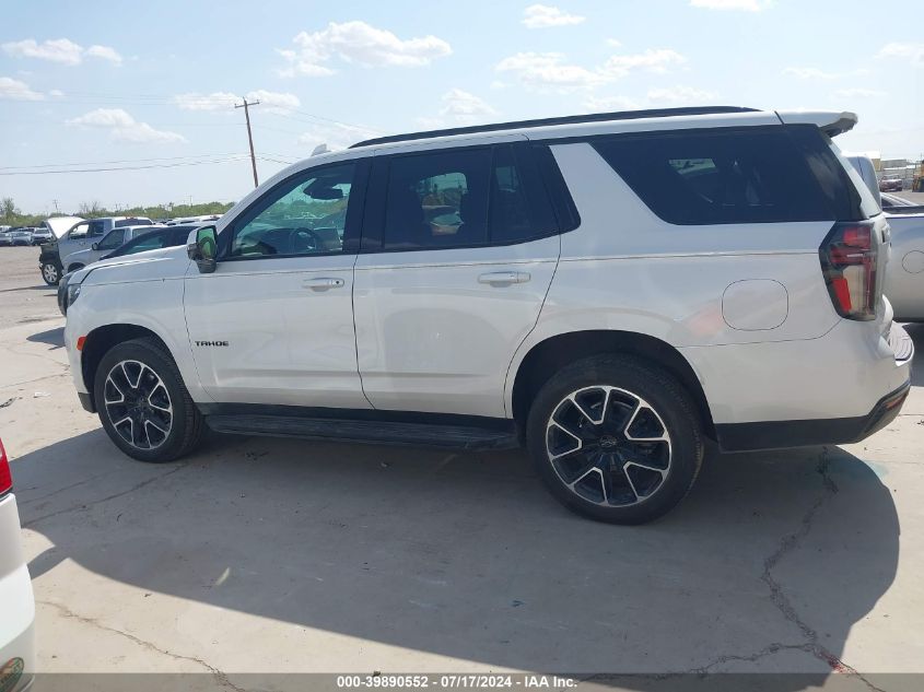 2023 Chevrolet Tahoe 2Wd Rst VIN: 1GNSCRKD8PR245873 Lot: 39890552