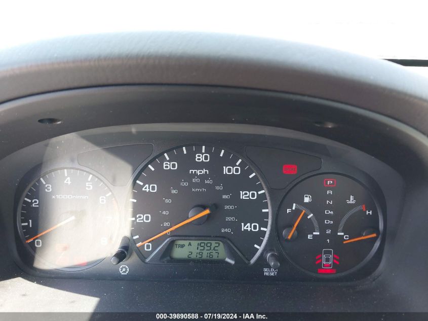 2001 Honda Accord 3.0 Ex VIN: 1HGCG16591A035800 Lot: 39890588