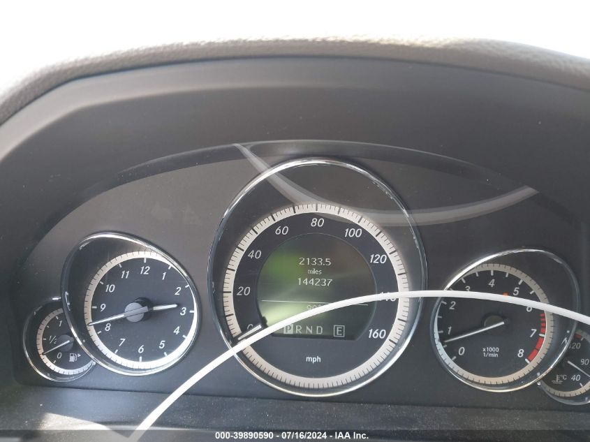 2011 Mercedes-Benz E 350 VIN: WDDKJ5GB4BF090267 Lot: 39890590