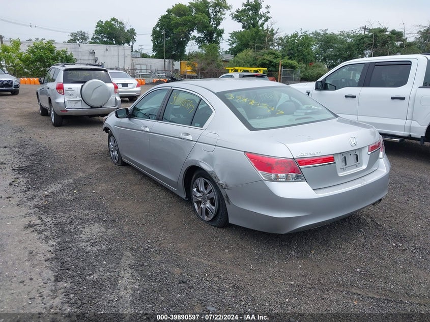 2012 HONDA ACCORD VIN: 1HGCP2F4XCA175273