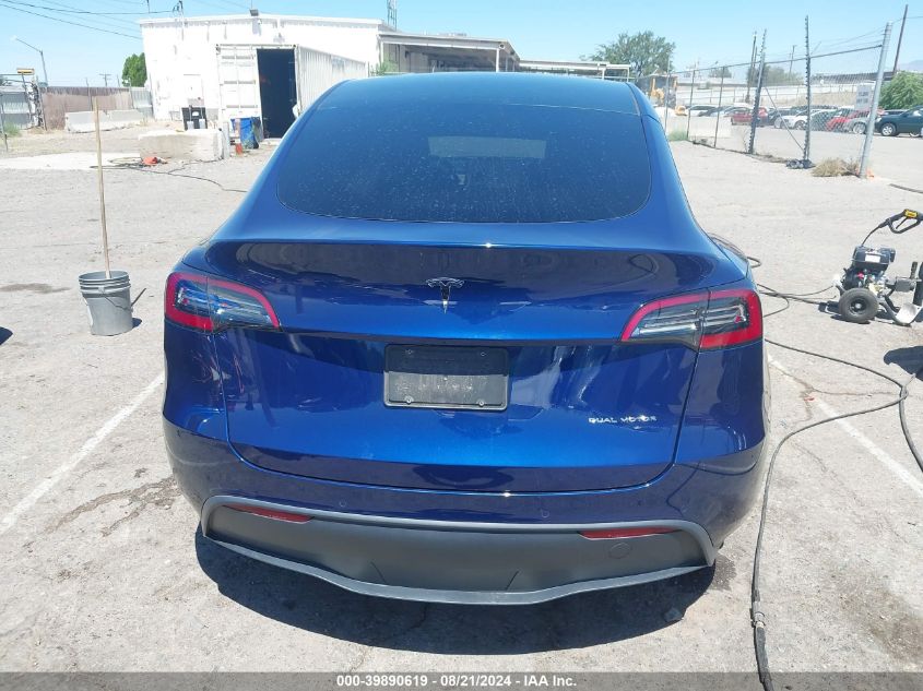 2022 Tesla Model Y VIN: 7SAYGAEE6NF365531 Lot: 39890619