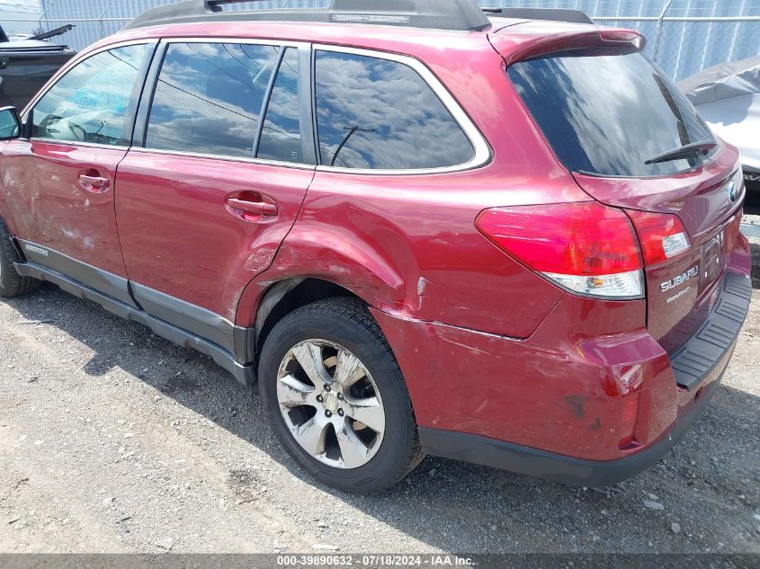 2011 Subaru Outback 2.5I Premium VIN: 4S4BRBGC5B3312810 Lot: 39890632