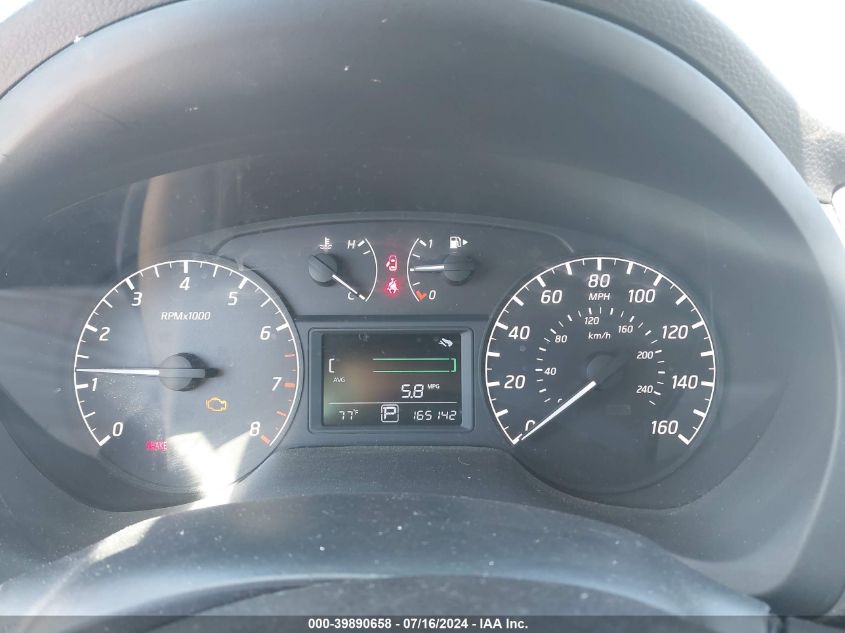 2016 Nissan Sentra S VIN: 3N1AB7AP0GY232555 Lot: 39890658