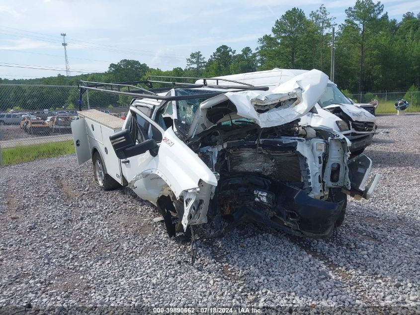 2022 Chevrolet Silverado 2500Hd 4Wd Double Cab Long Bed Wt VIN: 1GC5YLE70NF348083 Lot: 39890662