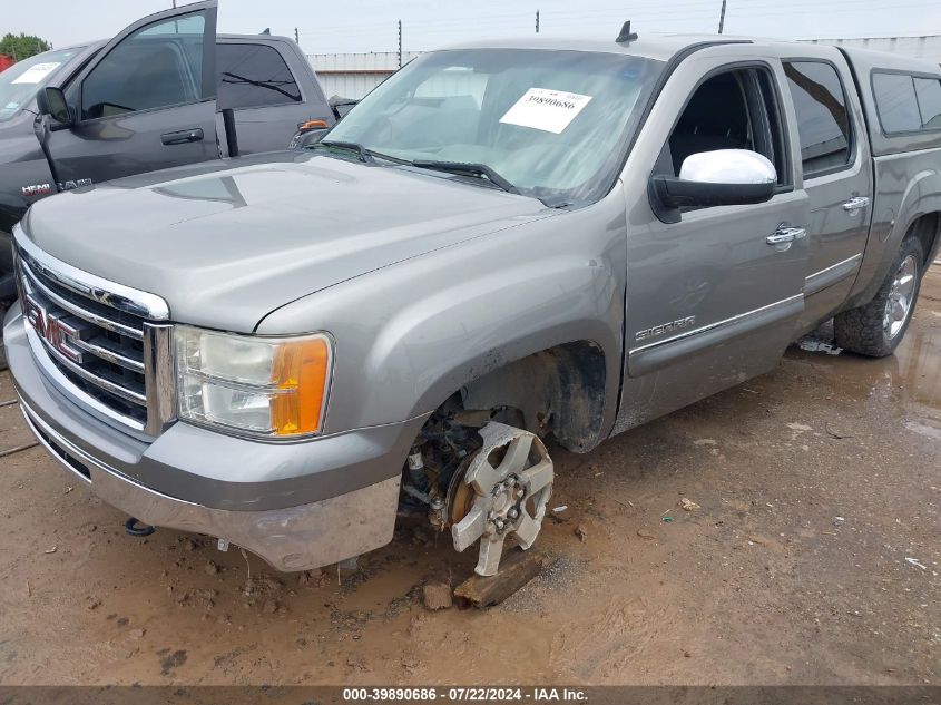 2013 GMC Sierra 1500 Sle VIN: 3GTP2VE73DG314996 Lot: 39890686