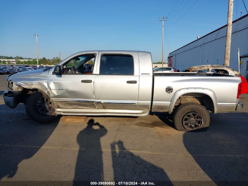 2006 Dodge Ram 3500 Laramie VIN: 3D7LX39C86G137012 Lot: 39890692