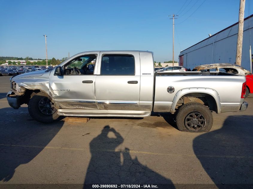 2006 Dodge Ram 3500 Laramie VIN: 3D7LX39C86G137012 Lot: 39890692