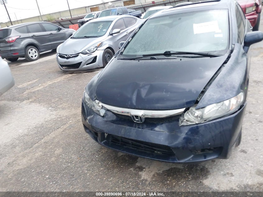 2009 Honda Civic Lx VIN: 19XFA16589E007671 Lot: 39890696