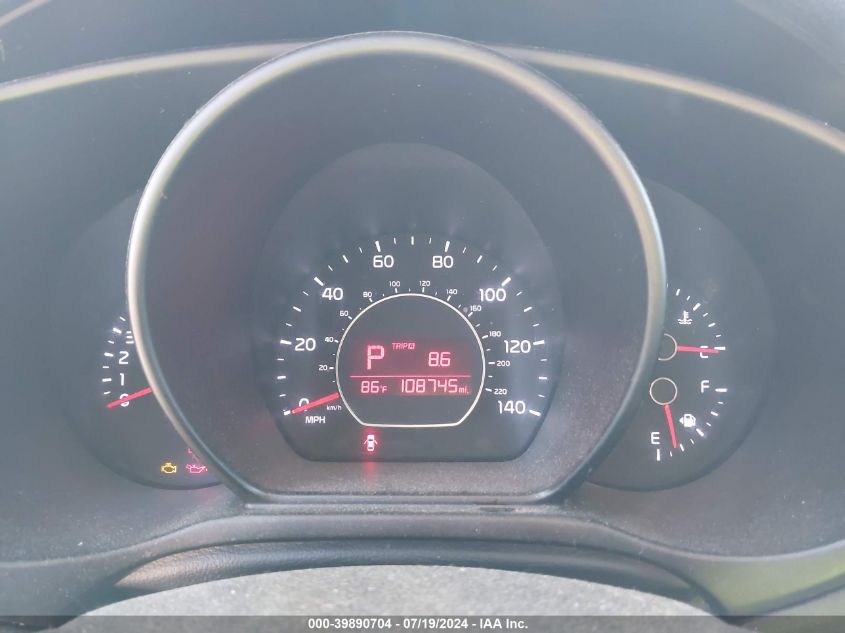 2017 Kia Soul VIN: KNDJN2A2XH7437668 Lot: 39890704