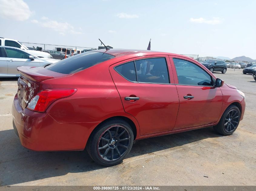 2018 Nissan Versa 1.6 S+ VIN: 3N1CN7AP0JL827846 Lot: 39890725